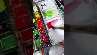 Watertocolor ratio watercolor art watercolorpainting painting watercolour [upl. by Schuh]