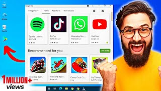 How to Install Google Play Store on PC ✔ How to Download amp Install Playstore Apps in Laptop or PC [upl. by Ahsuatan]