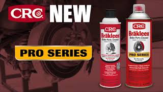 CRC BRAKLEEN® PRO SERIES Shop Size Brake Parts Cleaner [upl. by Alisan]