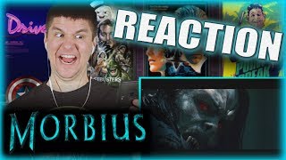 MORBIUS  Teaser Trailer REACTION [upl. by Laband74]