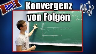 Konvergenz von Folgen  Epsilon Definition bildlich und formal erklärt [upl. by Zedecrem531]