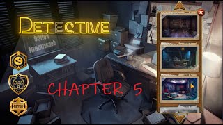 Detective Escape Room Games Chapter 5 walkthrough [upl. by Akzseinga]