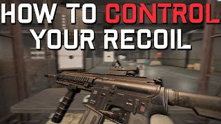 GUIDE HOW TO CONTROL YOUR RECOIL in PUBG [upl. by Amr9]