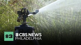 Trenton Water Works issues mandatory water restrictions because of New Jersey drought [upl. by Shelly]