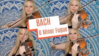 JS Bach G Minor Fugue Violin and Viola Quartet [upl. by Brighton110]