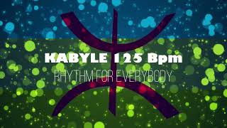 Rythmes Kabyle Folklore 125 Bpm Boîte à Rythmes Algerian Rhythm  إيقاع قبايلي [upl. by Dido]