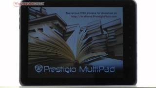 Prestigio Multipad PMP5080B Tablet  BOOTING UP [upl. by Atteyek]