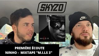 NINHO  MIXTAPE MILS 3  PREMIÈRE ÉCOUTE DANS LA VOITURE SKYZÉCOUTE [upl. by Alyn]