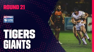 Highlights  Castleford Tigers v Huddersfield Giants Round 21 2023 Betfred Super League [upl. by Anihc]