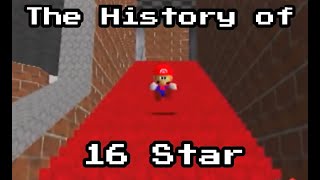 The History of Super Mario 64 16 Star World Records [upl. by Imena]