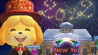 🎆 2022 NEW YEARS GUIDE For Animal Crossing New Horizons 20 amp How To Prepare [upl. by Amein]