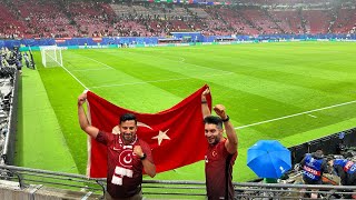 EM Leipzig 020724 Türkiye 🇹🇷  Avusturya 🇦🇹 Basindan sonuna kadar yasadiklarimiz StadyumVLOG [upl. by Gluck815]