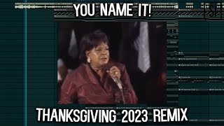 quotBeans Greens Potatoes You Name Itquot  Thanksgiving 2023 Remix  Seige Inc [upl. by Alvina10]