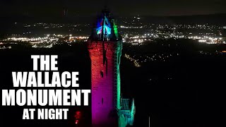 The Wallace Monument at night [upl. by Herm]