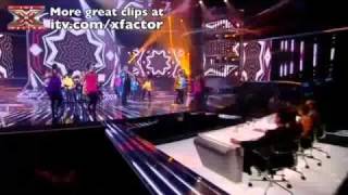 Wagner Sings Get Back Hippy Hippy Shake Hey Jude  The X Factor Live Show 7 Wagner Hey Jude [upl. by Ahsiram919]