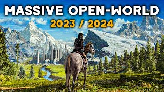 TOP 25 NEW Massive OPEN WORLD Upcoming Games of 2023 amp 2024 [upl. by Colt]