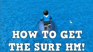 Pokeone How to get HM surf in safari [upl. by Akcirehs]