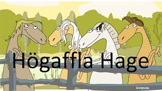 Högaffla Hage spelet the game Hästkören Singing Horses HD swedish [upl. by Giffer]