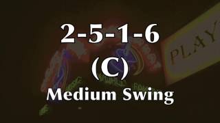 Medium Swing Jazz Backing Track 2516 in C [upl. by Fricke]