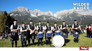 Festumzug vom Blasmusikfestival in Ellmau am Wilden Kaiser [upl. by Assiralc331]