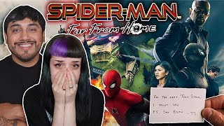 My Girlfriend Watches SpiderMan Far From Home For The FIRST Time  Reaction [upl. by Sivia]