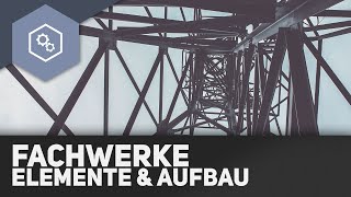 Fachwerke Elemente und Aufbau  Fachwerke und statisches Gleichgewicht 1 [upl. by Enidanreb79]