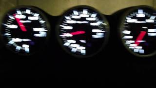 Nissan Skyline R33 GTST  RB25DET  Oil Pressure when fully warm [upl. by Eibbor]