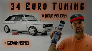 DIY Tuning für 34 Euro – Das Golf 1 Cabrio in neuem Style  René Bàuche [upl. by Yelrahs279]