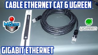 Cable Ethernet LAN Cat 6 UTP  Para Gigabit 1000 Mbps  Unboxing en Español [upl. by Azeel]