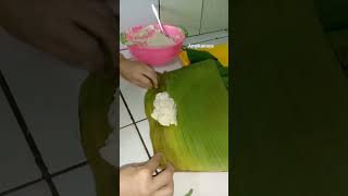 Skills membuat lemper💯‼️skills to make lemper rice satisfying lemper asmr ricerecipe [upl. by Saenihp397]