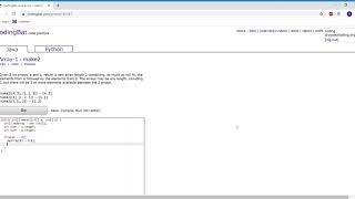 Array1make2 Java Tutorial  codingbatcom [upl. by Bobine]