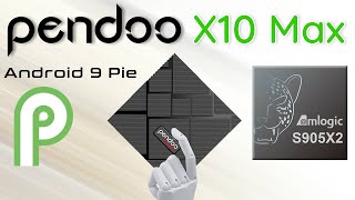 Pendoo X10 Max Amlogic S905X2 Quad Core 4K TV Box Review [upl. by Ellemrac]