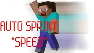 How To Get AUTO SPRINT IN MCPE MOBILE [upl. by Ras242]