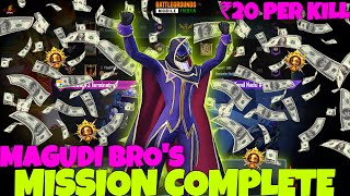 20₹ PER KILL MISSION BY MAGUDI BRO 🔥 [upl. by Yniattirb168]