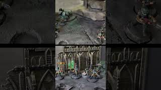 Warhammer 40k 3d Printed and Painted  Cadia Stands Diorama shorts [upl. by Chickie]