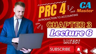 PRC 04 ITA  Lecture 6  Chapter 3 Ledgers and Trail Balance  PRC4 ITA  CA Master [upl. by Ainafets222]