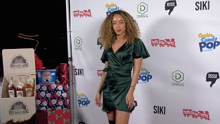 Chaley Rose 8th Annual Winter Wonderland Toys for Tots Charity Event Red Carpet Fashion [upl. by Enna]