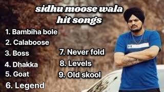 sidhu moose wala  All SONG ALBUM  Top 10 sidhu moose wala [upl. by Candless684]