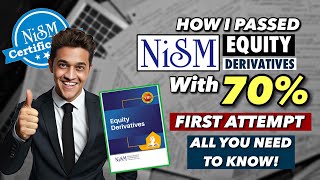 How to PASS NISM Series8 Equity Derivatives Exam in first attempt🚀  How to study for NISM Exam [upl. by Zara]