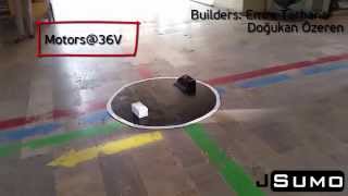 New Senju Fast Sumo Robot Tests [upl. by Syla]