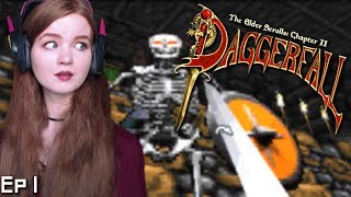 NEW SERIES Lets Play TES II Daggerfall  Part 1 [upl. by Dorri182]