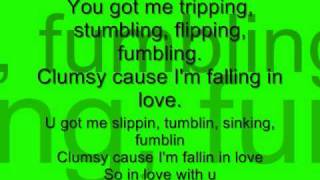 Clumsy  Fergie lyrics [upl. by Ylirama]