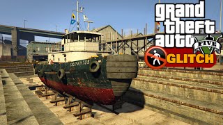 How to get into the Elysian Island Tugboat 2 in GTA 5 SinglePlayer amp Director Mode [upl. by Nuncia273]