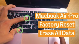 Any Macbook Factory Reset And Wipe Easily 2024 [upl. by Euqinommod160]