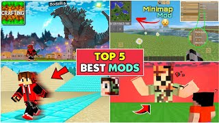 Top 5 Crazy Mods For Crafting And Building  Crafting And Building Mods  Vizag OP [upl. by Motch]