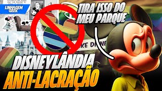 PARQUES DA DISNEY SE TORNAM ANTILACRAÇÃO [upl. by Chui]