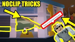 CRAZY NEW NOCLIP TRICKS  Roblox Jailbreak Myth Busters [upl. by Marder]