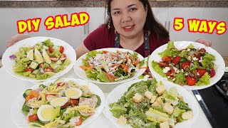 5 Vegetable Salad Ideas [upl. by Ardys]