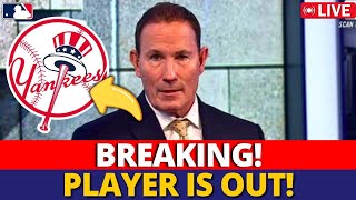 URGENT YANKEES RELEASE PLAYER HES OUT YANKEES NEWS [upl. by Nahsad351]