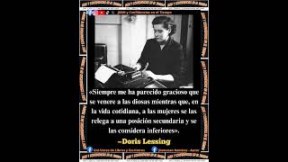 ✓DORIS LESSING «Frase del día» JARH literatura DorisLessing [upl. by Chamberlain484]